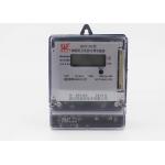 Single Phase Energy Meter , IC Card Prepaid Electric Card Meters For Landlords for sale