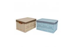 China Thickened PP Plastic Collapsible Stackable Storage Bins Dustproof Reusable supplier