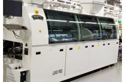 China PC PLC Lead Free Wave Soldering Machine 1930KG Hot Air Wave Solder supplier