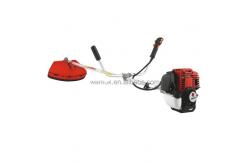 China 35.8CC Gas 2-Cycle 2-in-1 Brush Cutter and String Trimmer 17 Cutting Width supplier