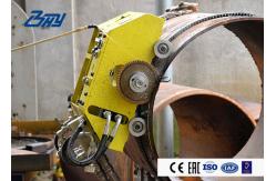 China Petroleum Natural Gas Travl Pipe Bevel Cutter 153mm - 1829mm Processing Range supplier