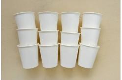 China Wholesale custom logo Poly Coating Drink 8oz Customized Disposable Paper Cups supplier