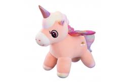 China 35cm Polypropylene Cotton Stuffed Unicorn Plush Toy For Kids supplier