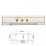 CTR-001 Medical Gas Bed Head Unit 1.3m 1.4m For ICU / Ward for sale