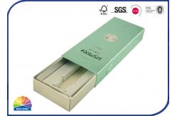 China Cosmetic Custom Match Boxes Silver Cardboard Sleeve Packaging With EVA Foam Insert supplier
