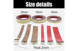 China Self Adhesive Expansion Graphite Seal for Fireproof Door 2*20mm supplier