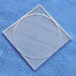 Semiconductor Round Square Quartz Window Sheet High Temperature Resistant for sale