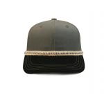 Hot Sales ACE Unisex Creative Embroidery Design Stagger Color Chain Baseball Curve Brim Cap Hat for sale