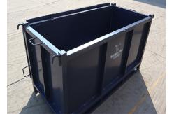 China 2T Waterproof Extended Steel Foldable Pallet Box For Industrial Transport supplier