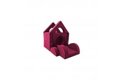 China Polyester Inner Liner 14PCS High Density Foam Foam Play Couch For Playroom supplier