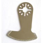 Shoe Shape Diamond Rock Cutting Blade Environment Friendly Vacuum Brazing Technology