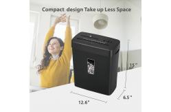 China Lightweight Compact Home Office Paper Shredder Machine CD222P Shred 8 Sheets A4 supplier