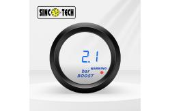 China White Screen Turbo Boost Gauge 2'' LEDPsi Meter 6111B Auto Mobile supplier