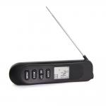 Infrared Foldable Instant Read Digital Thermometer With Extended Wired Probe