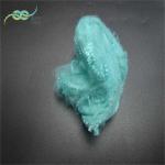 Recycled Non siliconized 4080 Light Blue Poly Staple Fibre 51mm