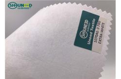 China Garment Non Woven Fabric / Embroidery Backing Material Soft Hand Feeling supplier