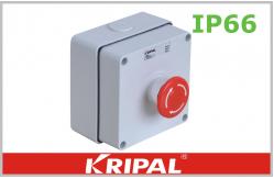 China IP66 Weatherproof Outdoor Sockets Push Button Power Control Box supplier