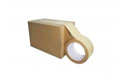 China Hot Melt Single Sided Gummed Kraft Tape For Sealing Box supplier