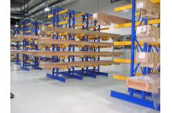 China Composite Structure Modular Cantilever Steel Storage Racks For Depository supplier