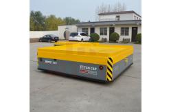 China Motor Power 17 Tons Load Battery Transfer Trolley For Concrete Handling supplier