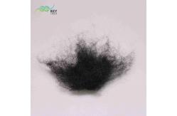 China Solid Non Siliconized Recycled Polyester Fiber 4080 64mm Staple Polyester Fibre supplier