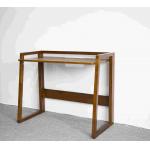 Foldable Solid Wood W98*D50*H79CM Home Office Computer Desk for sale