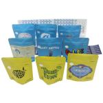 Heat Sealing Aluminum Foil Mylar Bag Custom Printed Logo ziplockk Mylar Bags for sale