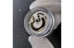 China Machining Flexible Beam Quartz Pendulum Gold Coated For High Reflection supplier