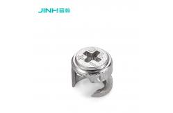 China Lightweight Carbon Steel Cam Lock Nuts OEM Customized For Modular Furniture supplier