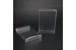 China Underwear Cosmetic Packaging Flat Folding Clear Boxes supplier