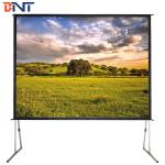 BNT wholesale product 150 inch used for outdoor fast fold projector screen aspect ration 4:3 for sale