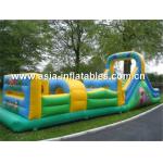 Park Rental Inflatable Obstacle Challenges / Inflatable Games for sale