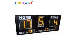 China High Resolution Electronic Baseball Board LED Segment Digit High Refresh Rate supplier
