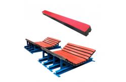 China Belt Conveyor Impact Bed With Replacement Low Friction UHMWPE Impact Bar supplier