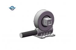 China Industrial OEM Double Enveloping Small Slew Drive White Worm Gear supplier