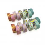 Writable Decorative Multi Colored Gold Washi Tape For Bullet Journal for sale