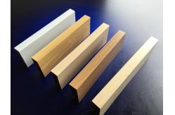 China Modern 250x250mm Grid Ceiling Thickness 0.9mm With Square Edge Design supplier