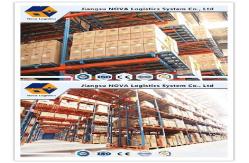 China Corrosion Protection Pallet Warehouse Racking With Free Post Base Plate supplier