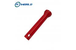 China Red Magnet POM Plastic CNC Milling Turning Machining Customized Part OEM supplier
