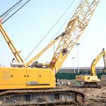 180T Construction Crawler Crane XCMG 13m-52m Boom Length for sale