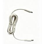 China White DC Male To Male Extension Cable, 5.5×2.1mm DC Power Cord for sale