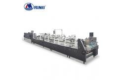 China Carton Auto Folder Gluer Machine For Paperboard Pasting Gluing supplier