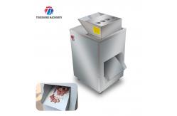China Large automatic meat slicer stainless steel commercial bacon beef slicer fresh meat slicer supplier