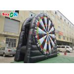 Large Inflatable Football Dartboard Soccer Dart Board Game Target With Balls