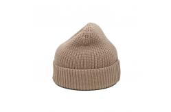 China OEM Acrylic Polyester Knit Beanie Hats 58CM Circumference supplier
