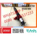 Common Rail Injector 095000-9690 Kubota V3800 3.8L Engine Injector 1J500-53051 095000-9696 for sale