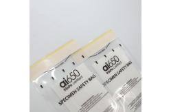 China Customized Biohazard Specimen Bag Self Adhesive Top Disposable For Laboratory supplier