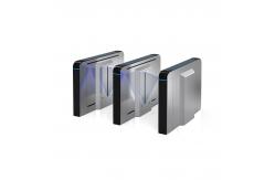 China RS485 TCP Flap Barrier Turnstile Pedestrian Speed Gates AC220V supplier