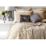 100% Cotton Waves Embroidered Full Size Bed Sets Real Simple 4 Pcs For Home for sale