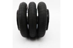 China Triple Layer Dunlop Air Spring 3B10X3 0.8Mpa Helper Air Bag 210mm supplier